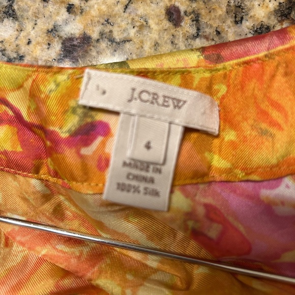 J. Crew Red and Orange Sleeveless Tank Top - Picture 4 of 4